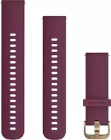 Garmin greitai atsegama 20 mm tamsiai raudona silikoninė apyrankė