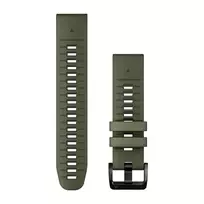 Garmin QuickFit 22mm samanų grafito silikoninė apyrankė