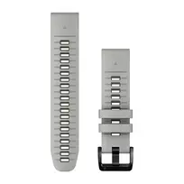 Garmin QuickFit 22mm pilka samanų silikoninė apyrankė