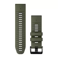 Garmin QuickFit 26mm samanų grafito silikoninė apyrankė