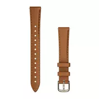 Garmin Lily 2 14mm gelsvai ruda odinė apyrankė