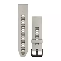 Garmin QuickFit 20 mm rūko pilka/tamsaus smiltainio silikoninė apyrankė