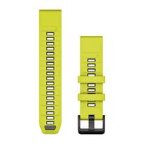 Garmin QuickFit 22mm geltona/grafito silikoninė apyrankė