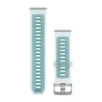 Garmin greitai atsegama 22mm permatoma baltojo akmens / turkio spalvos apyrankė