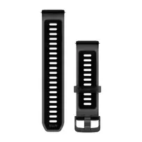 Garmin greitai atsegama 22mm permatoma juoda apyrankė