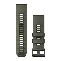 Garmin QuickFit 26 alyvuogių žalios/juodos silikoninė apyrankė