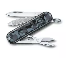 Šveicariškas peiliukas VICTORINOX Classic SD Navy Camouflage