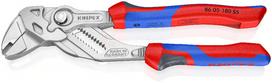 KNIPEX replės-veržliaraktis su slyvimo jungtimi ir veržlės skaldytuvu 180 mm, maks. 40 mm
