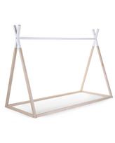 CHILDHOME MEDINĖ TIPI LOVA 90X200 CM, NATURAL WHITE