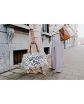 CHILDHOME DIDELIS MAMOS REIKMENŲ KREPŠYS MOMMY BAG,  LEOPARD