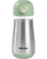 BEABA METALINĖ GERTUVĖ NUO 18 MĖN.,350 ML, SAGE GREEN