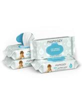 MOMCOZY DRĖGNOS SERVETĖLĖS XL DYDŽIO,  4 PAKUOTĖS PO 60 VNT.