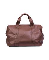 CHILDHOME DIDELIS MAMOS REIKMENŲ KREPŠYS MOMMY BAG, SIGNATURE - VEGAN LEATHER - DARK BROWN