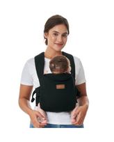 MOMCOZY ERGONOMINĖ KŪDIKIŲ NEŠIOKLĖ WEESNUG, COTTON  BLACK