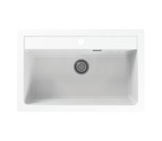 ALVEUS 1140443 - Virtuvės kriauklė ATROX 79x50 cm granito/balta