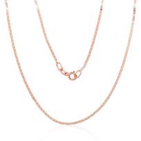Vaikiška auksinė Marina grandinėlė 1,1 mm su deimantiniu apdirbimu – 40 cm