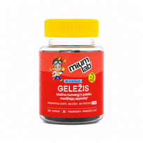 MIUM Lab Maisto papildai KIDS GELEŽIS. Be cukraus. Guminukai, N30
