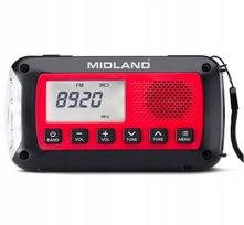 Midland ER100 turistinis radijo imtuvas, prožektorius