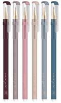 Gelinis rašiklis INTERDRUK 0.5mm save trinantis, mėlynas Satin Gold P2146