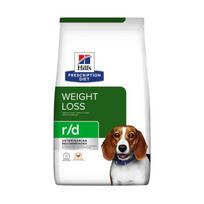 Hill's Prescription Diet Weight Loss r/d Chicken sausas maistas šunims, skirtas svorio kontrolei, 10 kg