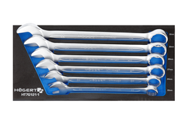 Kombinuotų raktų rinkinys Högert HT7G121-1, 22 - 32 mm