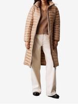 CALVIN KLEIN Žieminė moteriška striukė, LW PADDED SMOCKING MIDI COAT