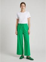 TOMMY HILFIGER Kasdienės moteriškos kelnės, ESS LINEN PULL ON PANTS, 100% linas