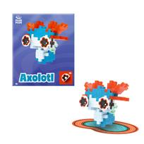 Plus Plus mini konstruktorius Aksolotlis – 39 det. gyvūnėlio rinkinys