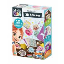 Kawaii 3D lipdukų gamybos rinkinys – 10 kūrybinių lipdukų