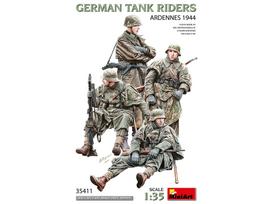 Miniart vokiečių tankistai Ardenai 1944 plastikinis modelis 1/35