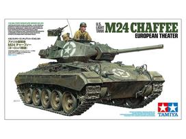Tamiya M24 Chaffee JAV lengvojo tanko modelis 1/35 (Europa)