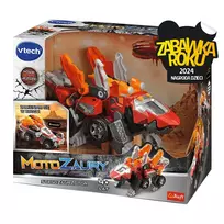 VTech „Motozaurai“ Lutor stegozauras–buggy automobilis 2in1
