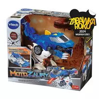 VTech „Motozaurai“ Oxor terizinozauras–policijos automobilis 2in1