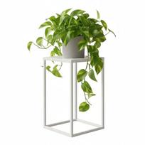 LOFT metalinis gėlių stovas, baltas, 40 cm