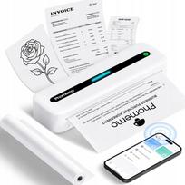 Nešiojamas A4 formato terminis spausdintuvas Phomemo M832 USB Bluetooth (be rašalo)