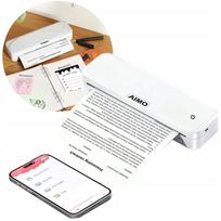 Nešiojamas A4 terminis spausdintuvas Phomemo M831, „Bluetooth“, be rašalo, USB