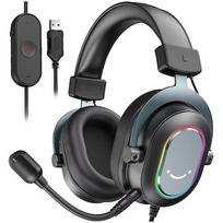 Fifine Microphone FIFINE H6 AmpliGame RGB dźwięk przestrzenny 7.1 słuchawki studyjne nauszne H6