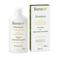 Šampūnas „BIONATAR“ psoriazės ir seborėjinio dermatito požymiams lengvinti, 10ml