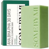 Some By Mi AHA BHA PHA 30 Days Miracle Cleansing Bar kietas prausiklis veidui su rūgštimis, 106 g