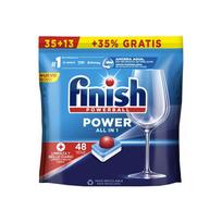 Indaplovių tabletės FINISH POWER LIMON, 48 vnt.