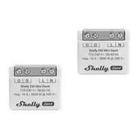 SHELLY EM Mini Gen4 Energy Meter, 2 pieces