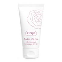 Ziaja Moisturizing day cream SPF 30 Satin Glow Day Cream Apsauginė priemonė nuo saulės