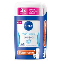 Nivea Set of solid deodorants Fresh Natural Deodorant Duo 2 x 50 ml 50ml
