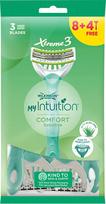 Wilkinson Sword Wilkinson MY Intuition Comfort Sensitive jednorázový holicí strojek  (8+4 ks)