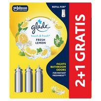 Glade Touch & Fresh Fresh Lemon 2+1 air freshener refill set
