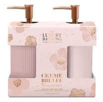 The Luxury Bathing Company Intensive Hand Care Gift Set Creme Brulee, Orange Blossom & Vanilla 2 pcs