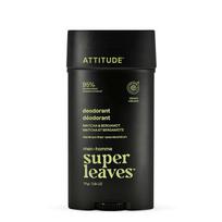 Attitude Natural men´s deodorant Super Leaves Matcha & Bergamot (Deodorant) 75 g