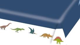 AMSCAN gimtadienio staltiesė „Dinozaurų ataka“ - 115 x 175 cm - 1 vnt. universalus