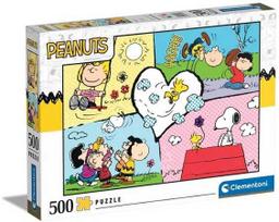 Clementoni Dėlionė 500 vnt. - Riešutėliai "Peanuts"