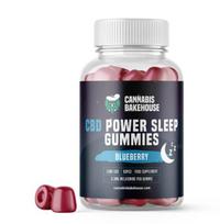 Cannabis Bakehouse CBD guminukai su melatoninu „Power Sleep“ – 900 mg CBD (60 vnt. × 15 mg), 125 g